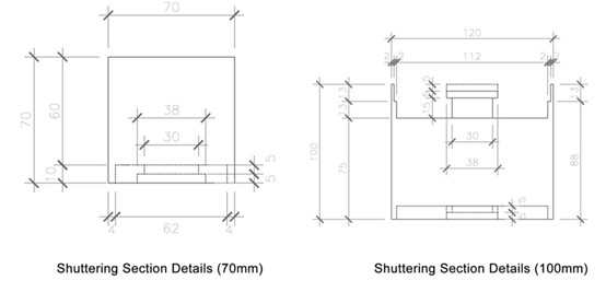 French customer's Magnetic Formwork drawing: