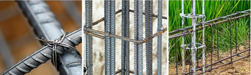 Rebar tying wire coils