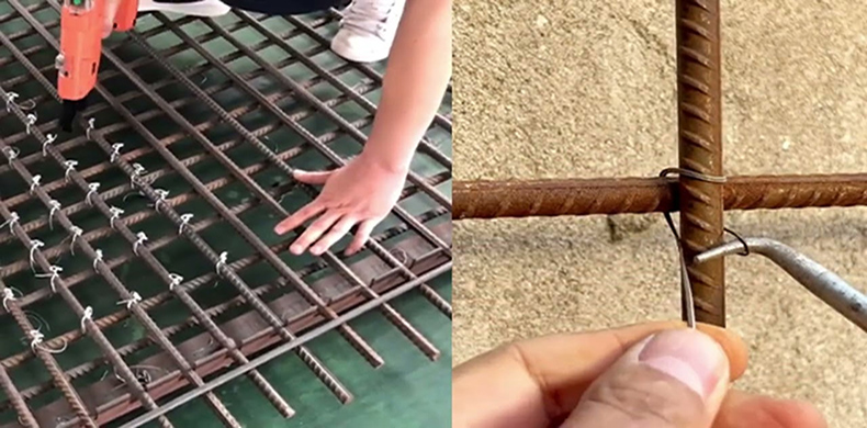 Efficient Rebar Tying